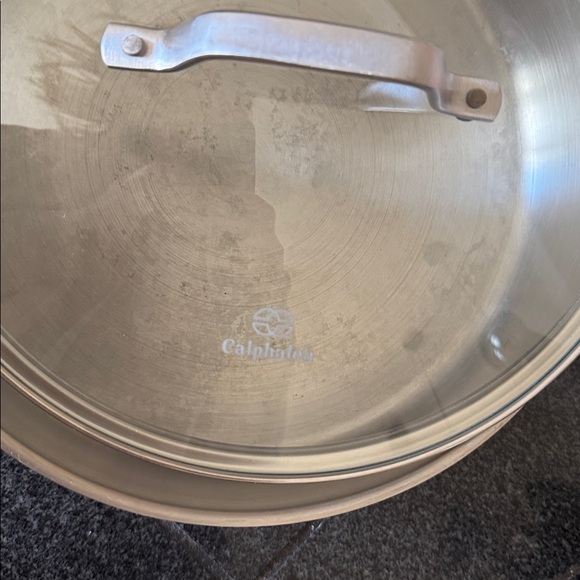 Calphalon Stainless Steel Frying Pan with Glass Lid 10.5” diameter - Picture 9 of 10